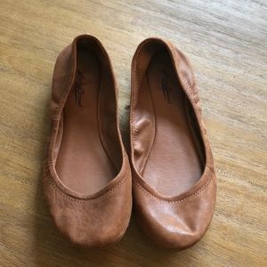 Lucky Brand leather flats 8.5